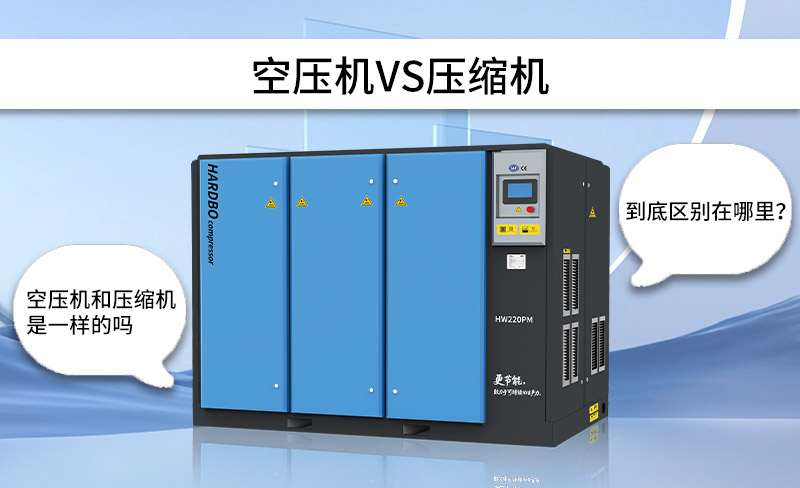 空壓機(jī)和壓縮機(jī)一樣嗎？到底區(qū)別在哪里？